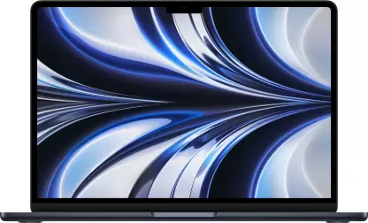 APPLE 2022 MacBook AIR M2 - (8 GB/256 GB SSD/Mac OS Monterey) MLY33HN/A (13.6 Inch, Midnight, 1.24 Kg)