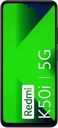 REDMI K50i 5G (Stealth Black, 128 GB)  (6 GB RAM)