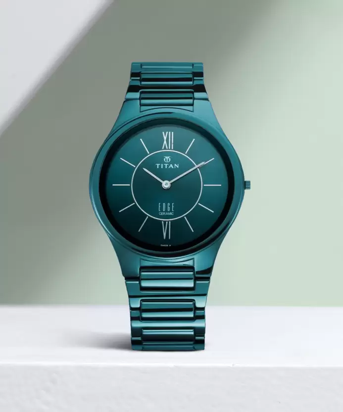 Titan Edge Ceramics Analog Watch - For Men NN1696QC03